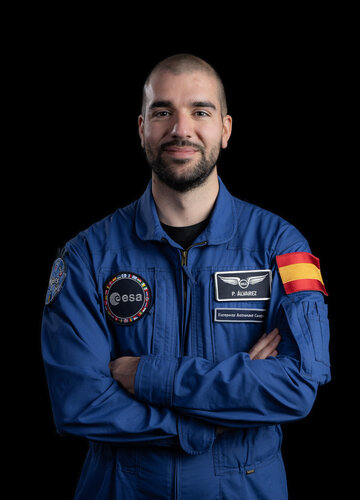 ESA astronaut portrait - Pablo Álvarez Fernández