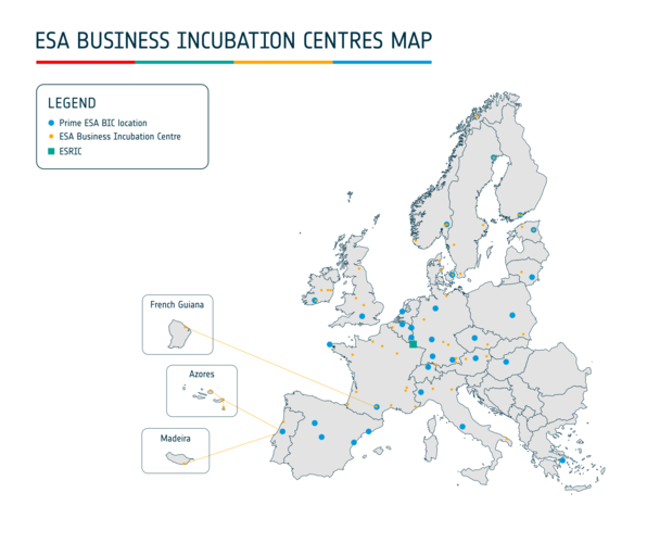 ESA Business Incubation Centres – 2024