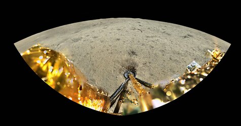 Chang'e-6 landing site on the far side of the Moon