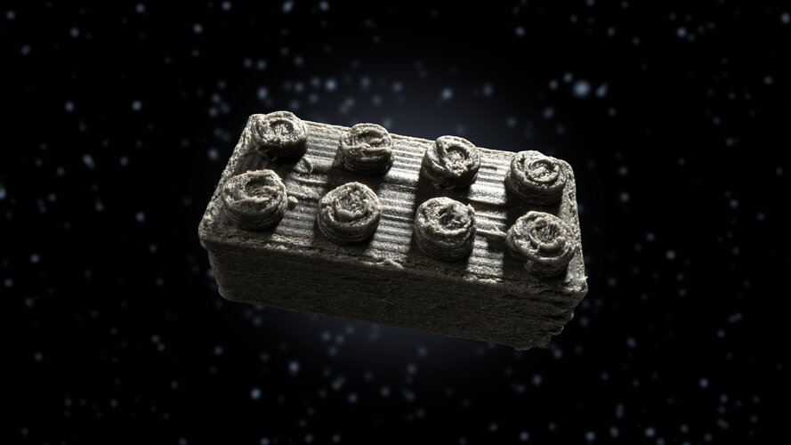 LEGO-style ESA space brick
