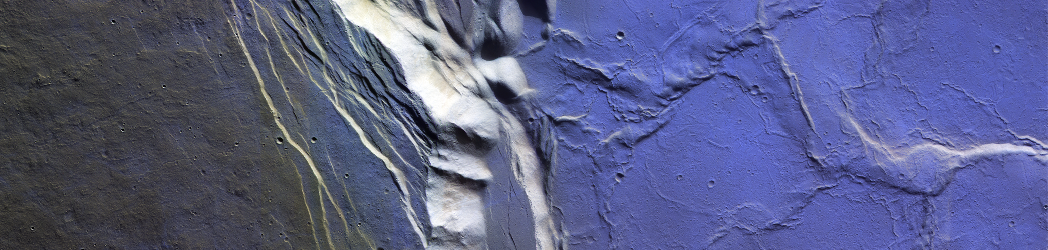 Newfound frost atop Olympus Mons