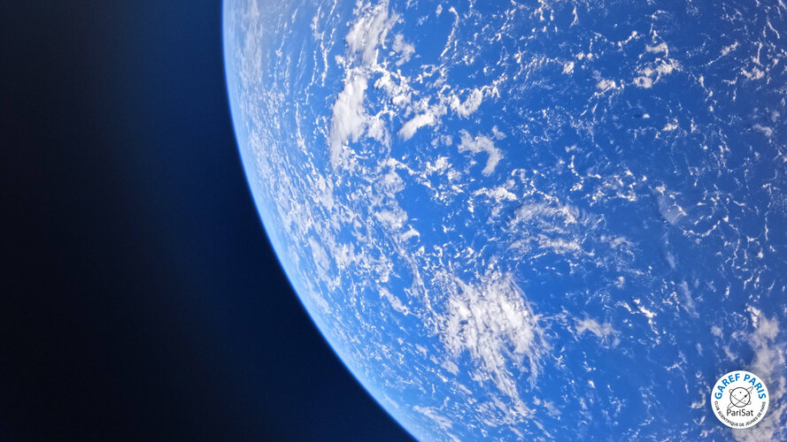 Black body experiment on Ariane 6 captures Pale Blue Dot