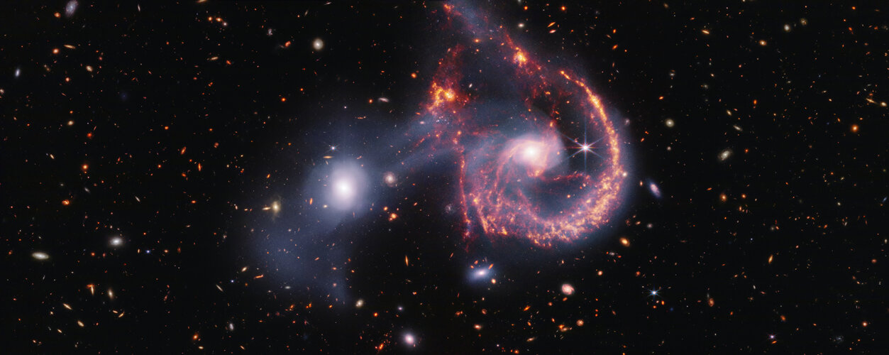 Webb’s new view of Arp 107