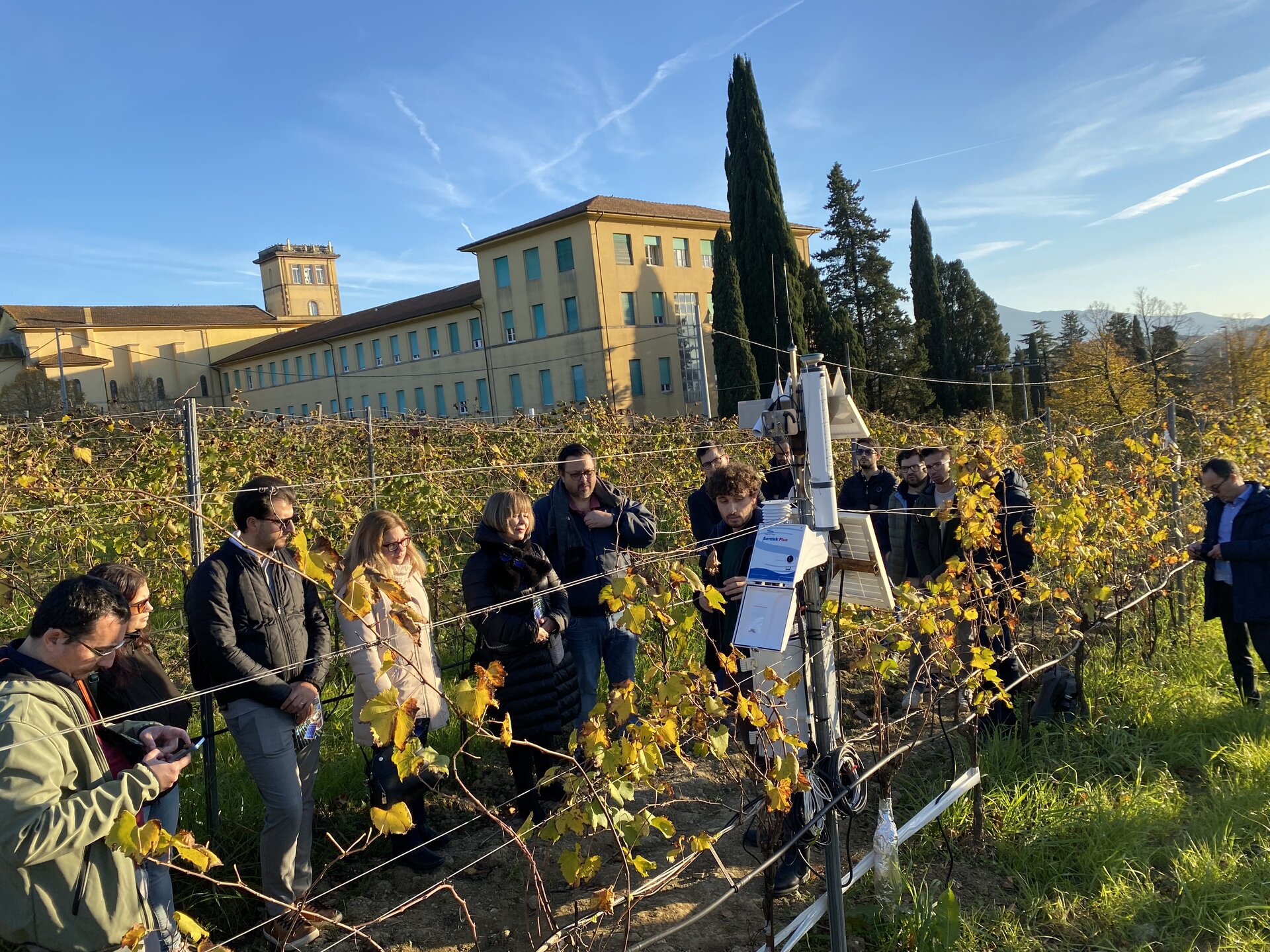 5G-HOSTS-SAT demonstration near Lucca, Italy