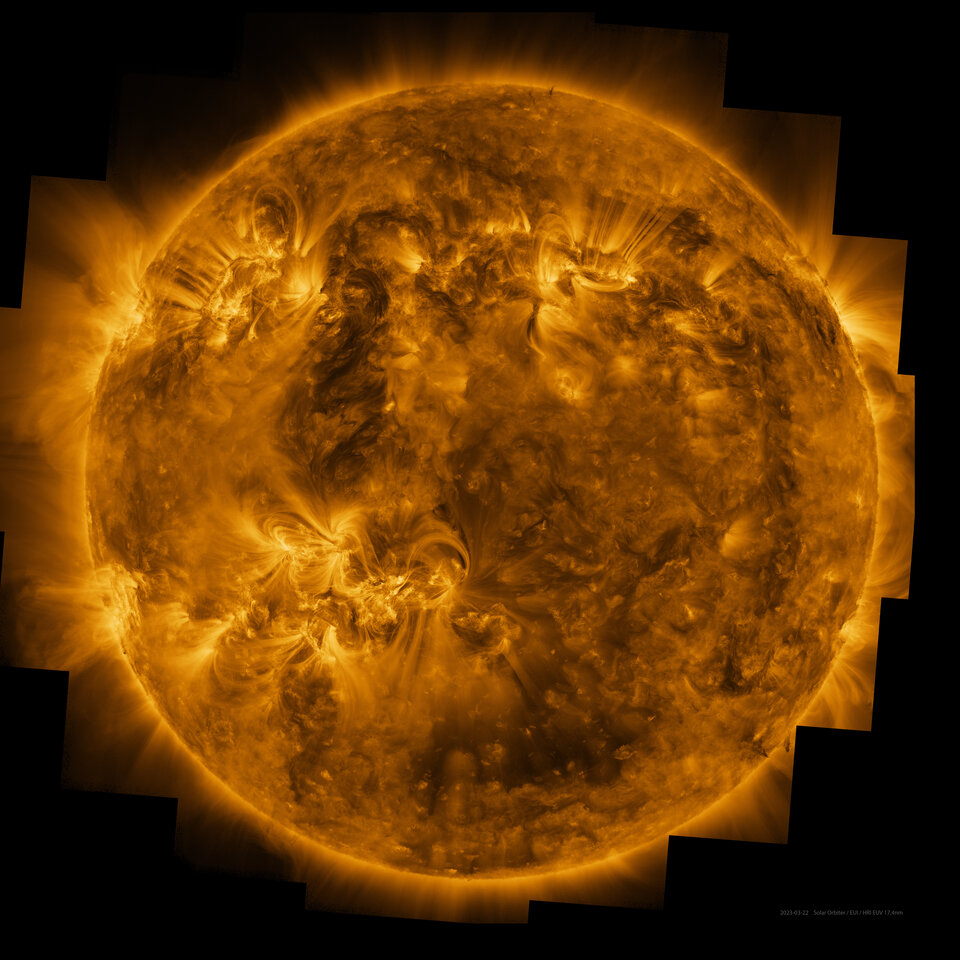 Sun observations by the Extreme-Ultraviolet Imager of ESA’s Solar Orbiter mission