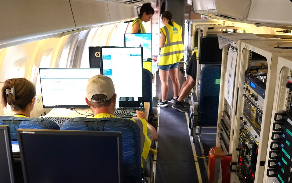 Monitoring measurements taken from Safire ATR42 aircraft