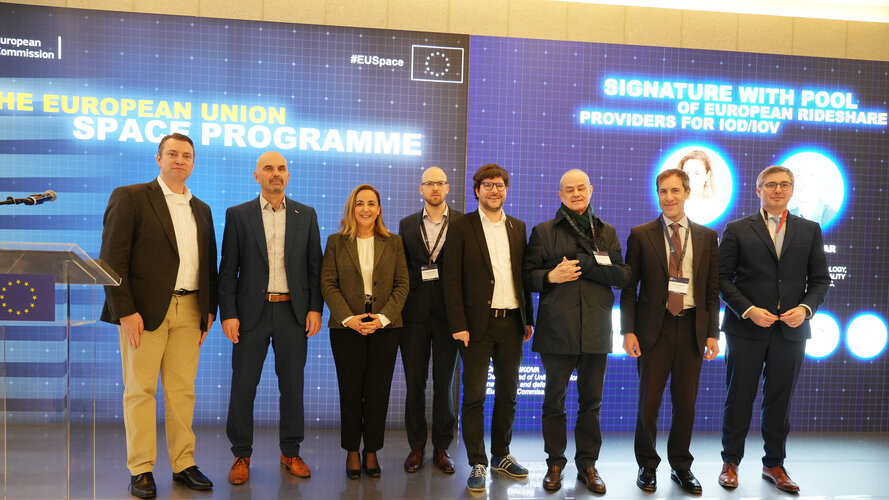 17th European Space Conference - Small satellite companies awarded IOD/IOV rideshare contract