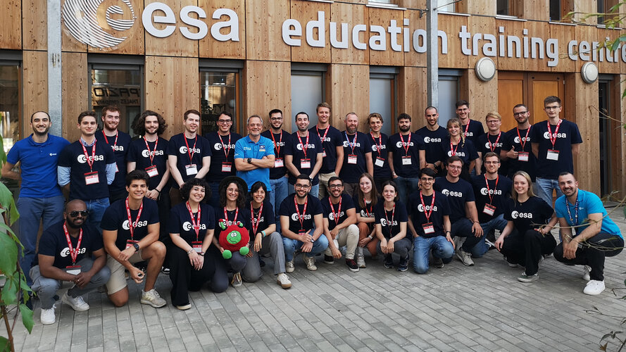 Group picture on the last day of the second edition of the Navigation Training Course