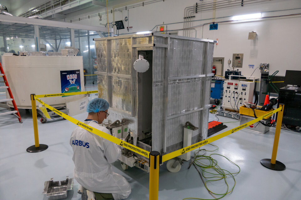 ACES at NASA's Kennedy Space Center ahead of launch