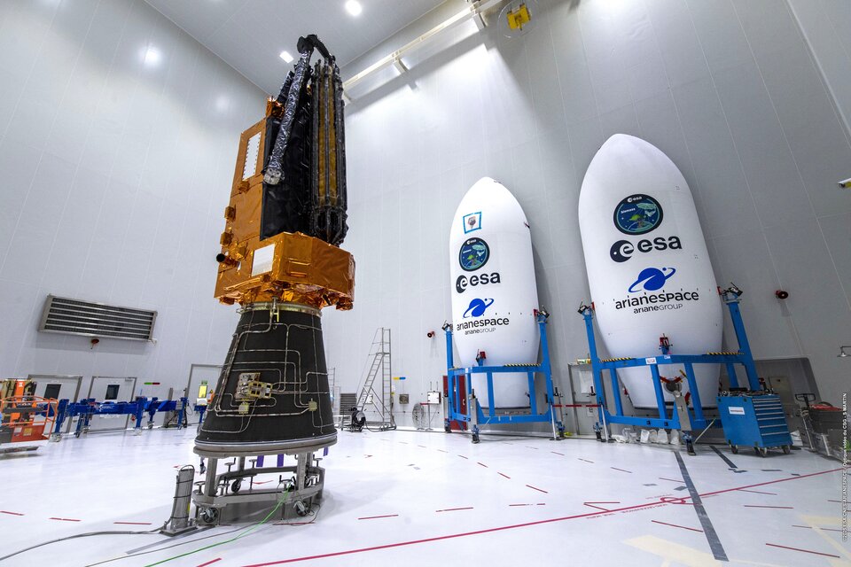 Biomass and Vega-C fairing half shells
