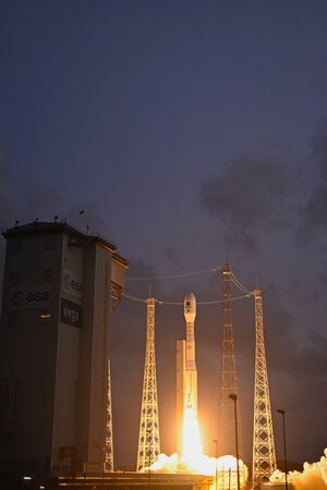 Biomass on its way to orbit