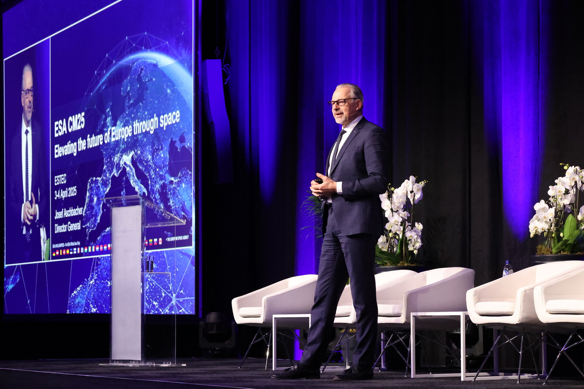 ESA Director General Josef Aschbacher welcomes industry