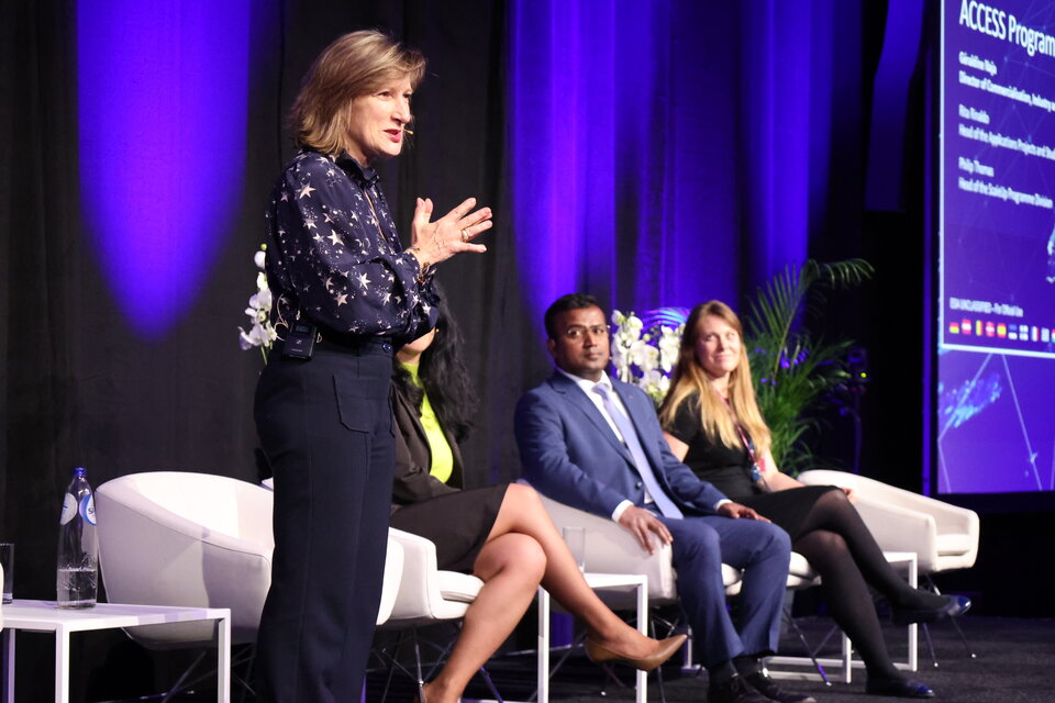 Géraldine Naja, Director of Commercialisation, Industry and Competitiveness at ESA