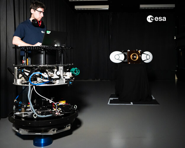Hovering over Europe’s flattest floor with AI