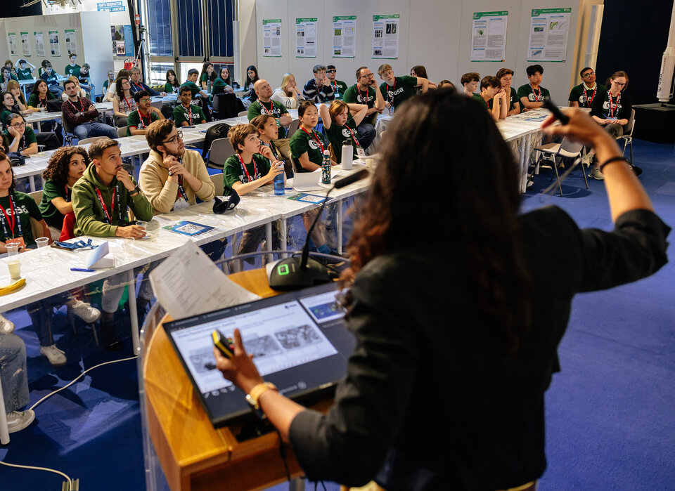 Inspiring young minds at ESA’s Climate Detectives Summit 2025