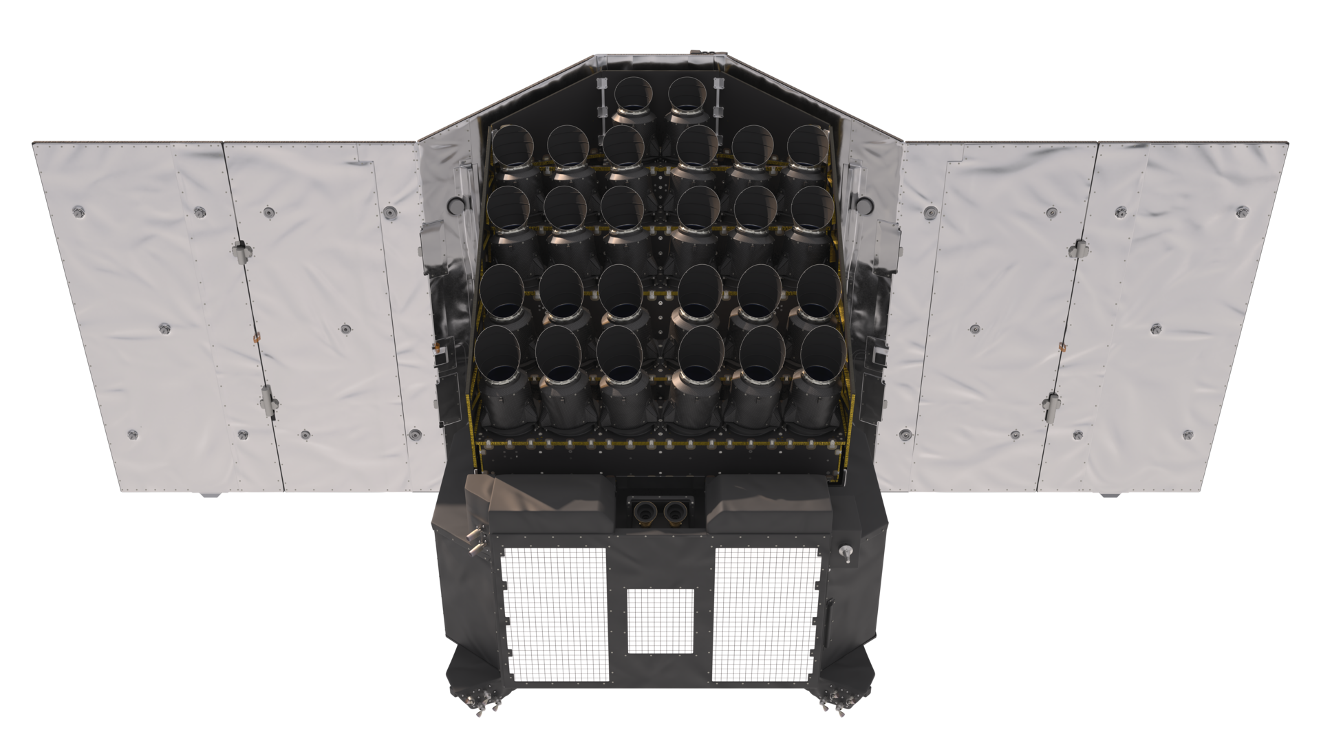 Plato’s artist impression, front view