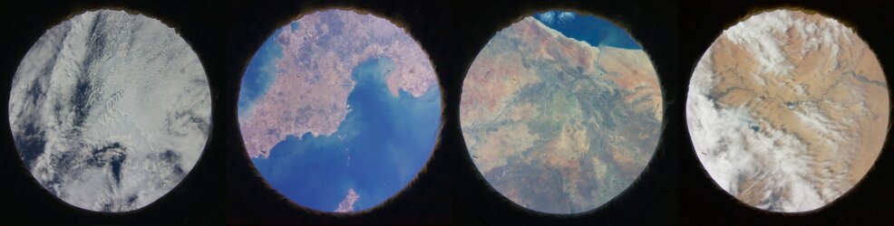A selection of images taken by Mission Space Lab teams