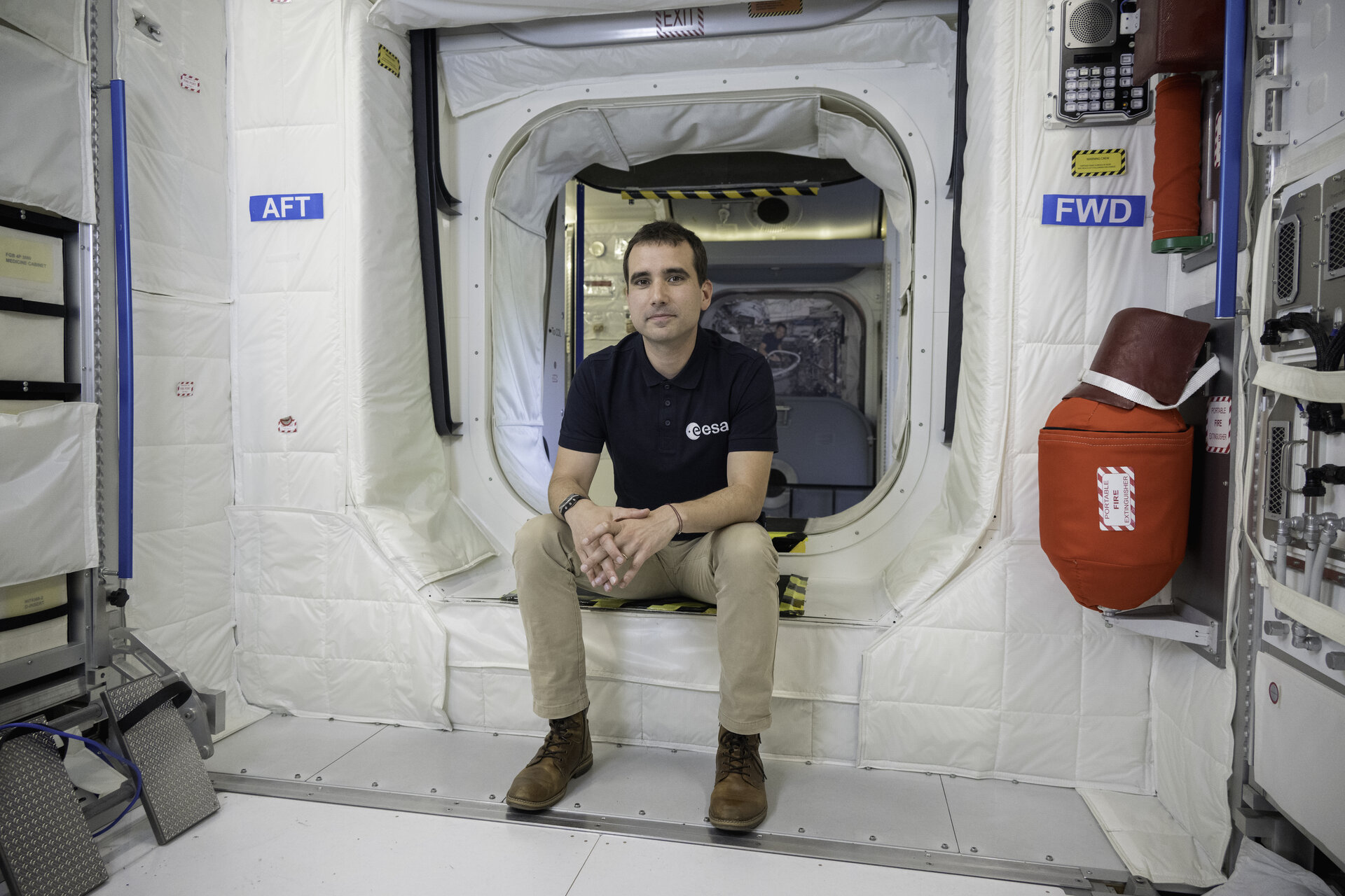 ESA astronaut Raphaël Liégeois