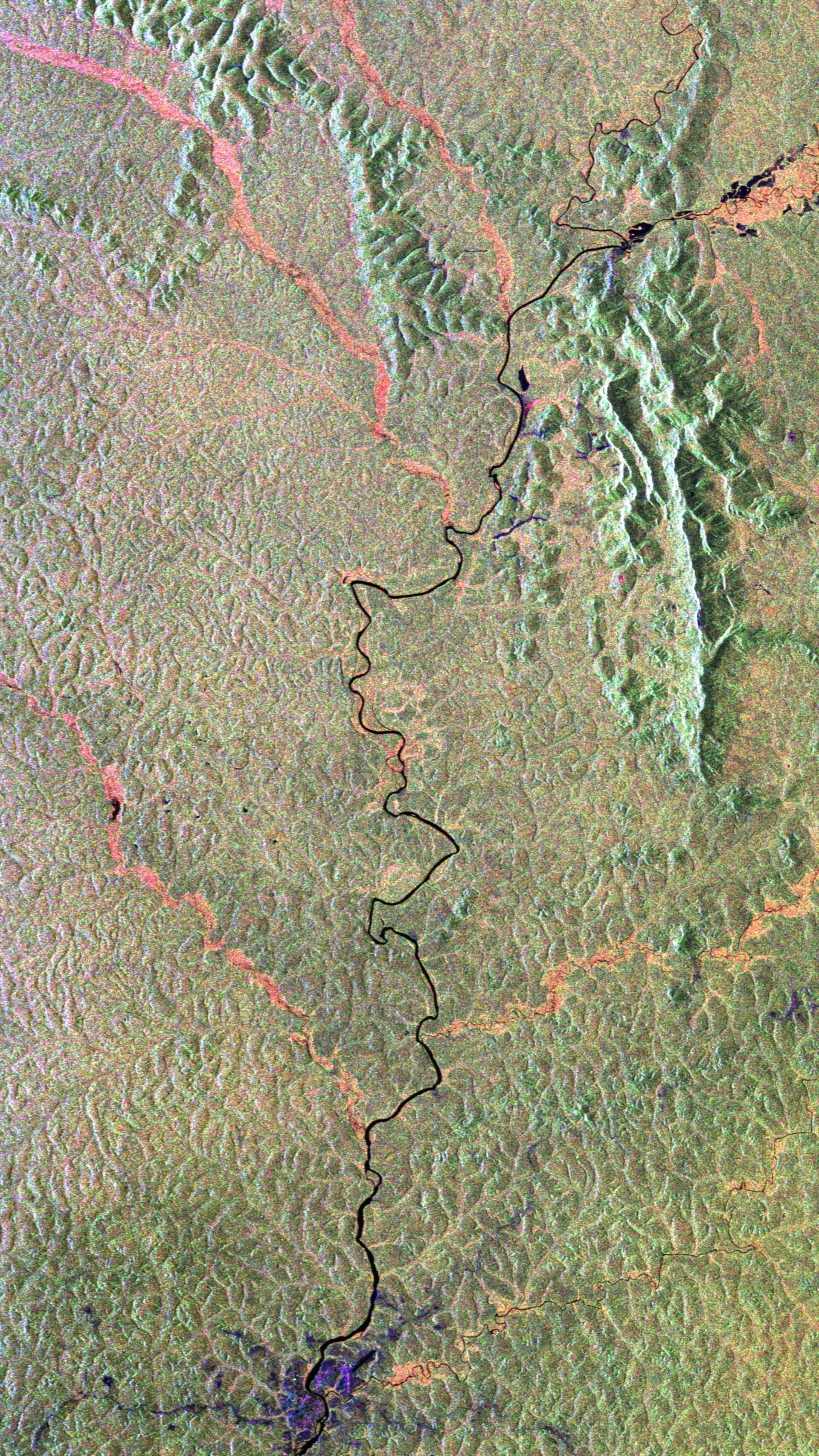 Gabon topography