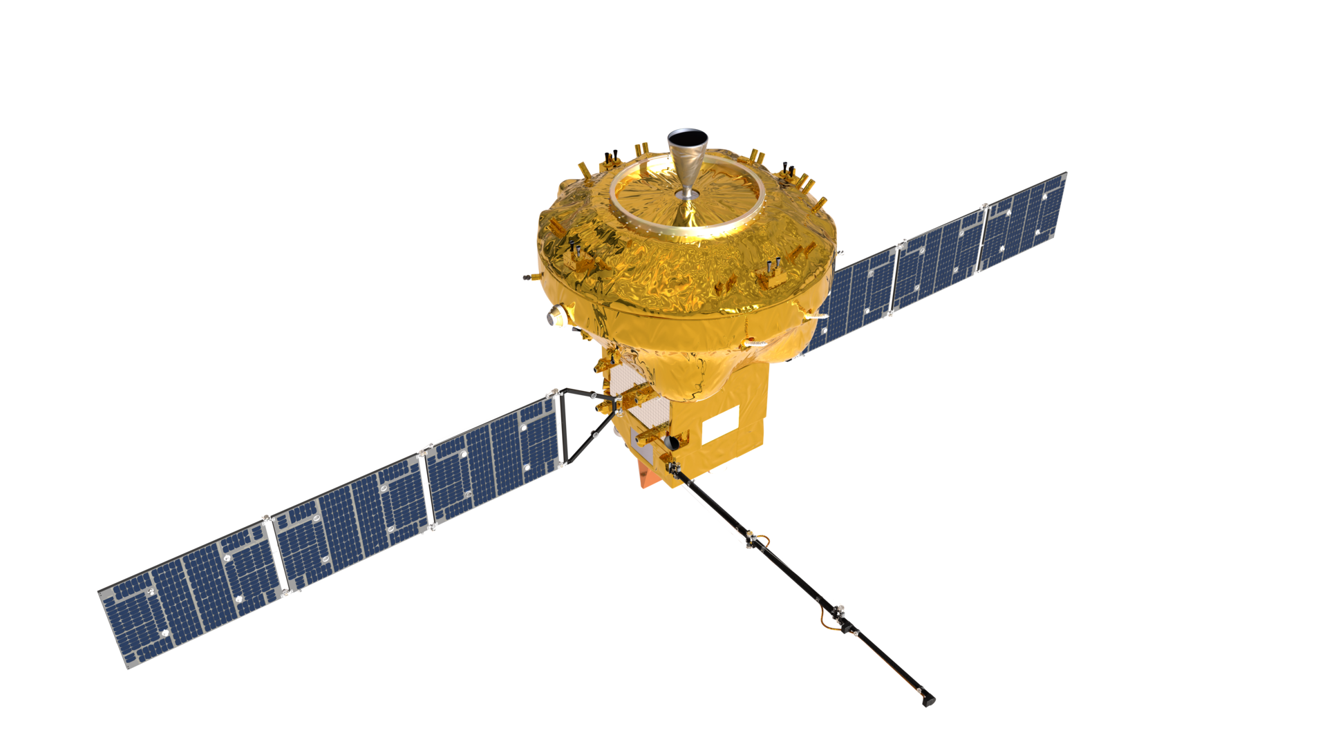 Smile spacecraft (artist impression, transparent background)