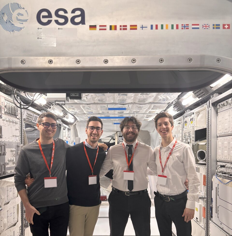 Some members of the GRASP team during the kick-off workshop at ESA ESTEC