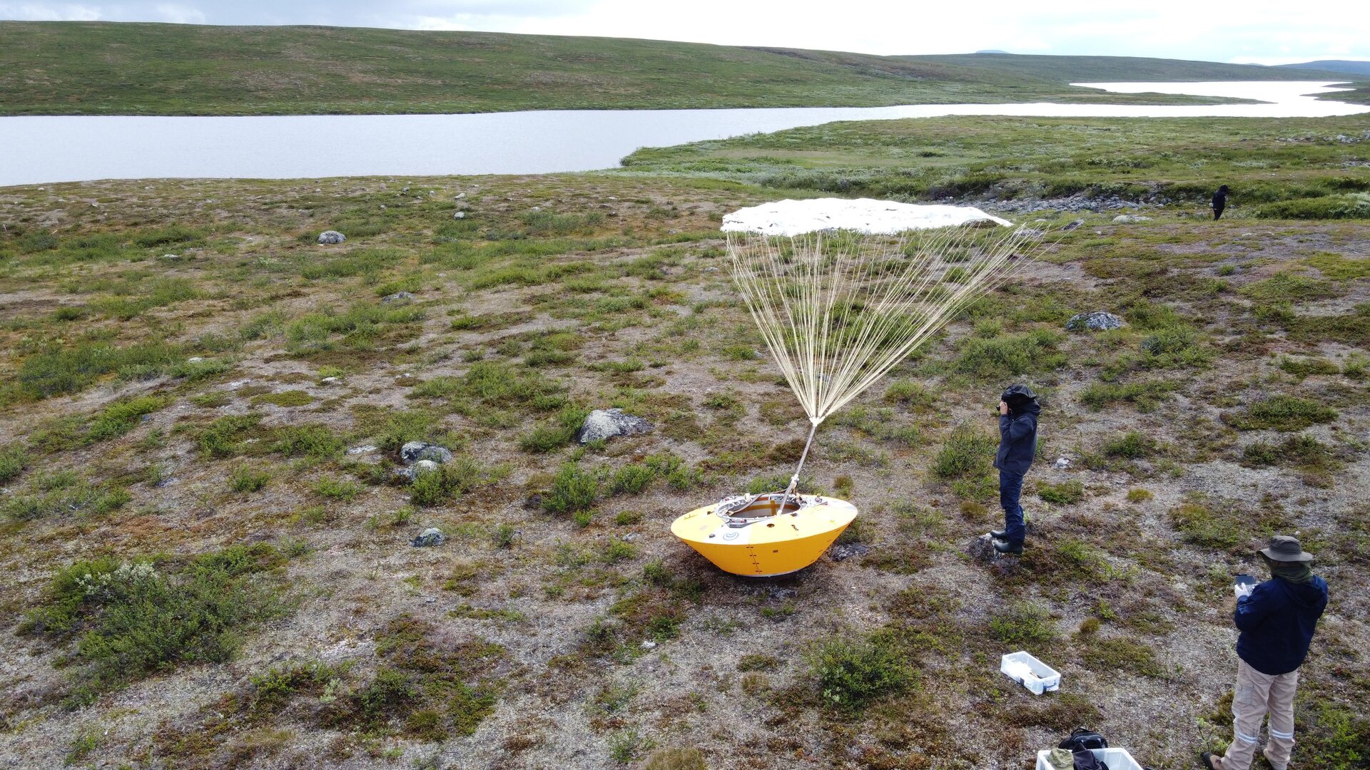 ExoMars safe touchdown on Earth