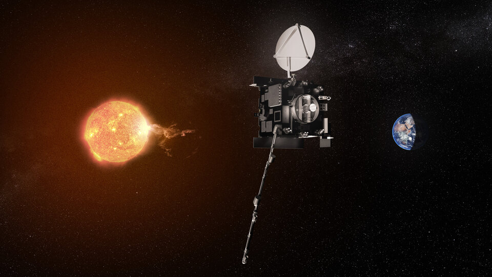 Space weather reporter Vigil in deep space