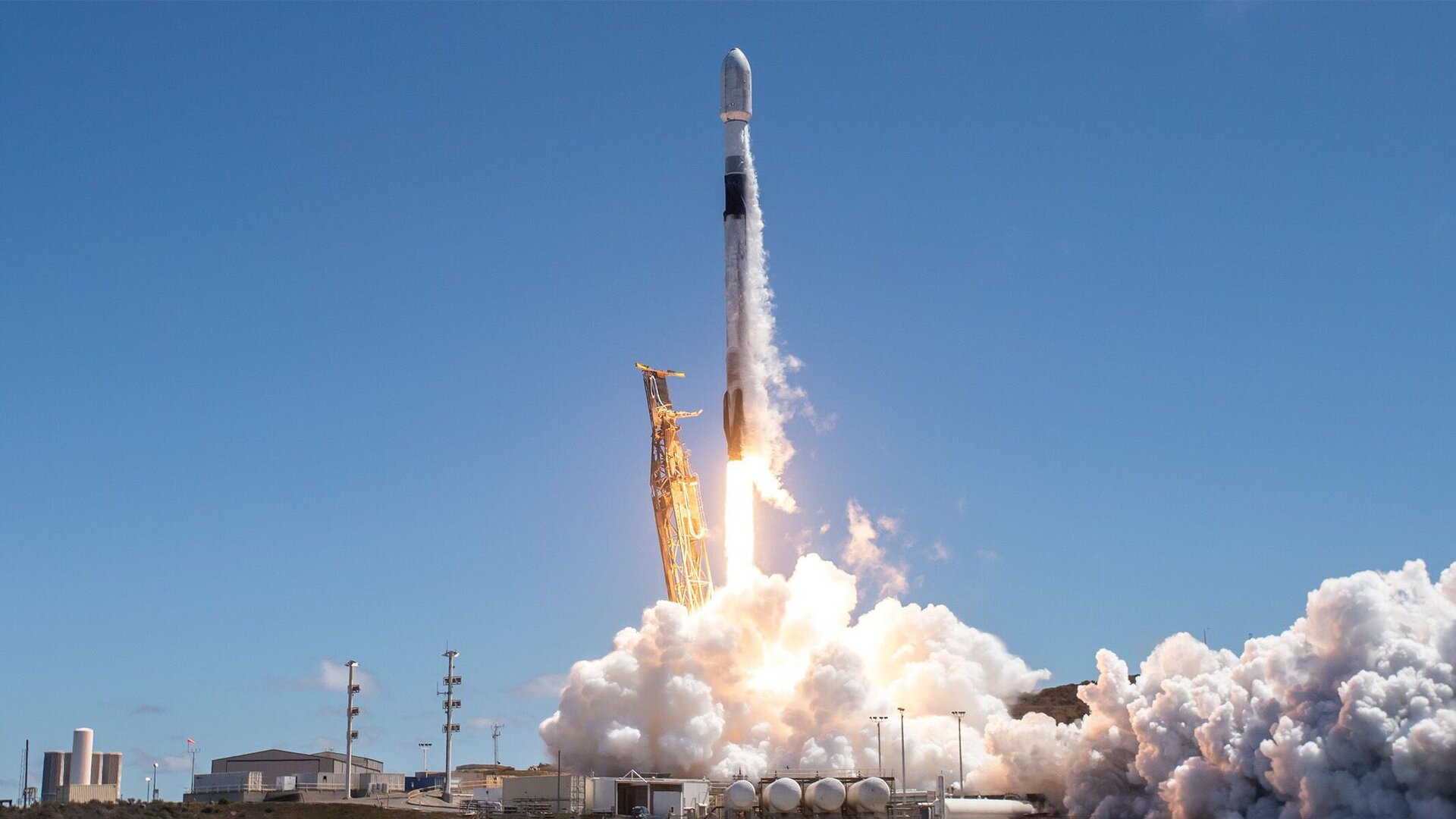 SpaceX Falcon 9 rocket launch on July 23rd, 2025