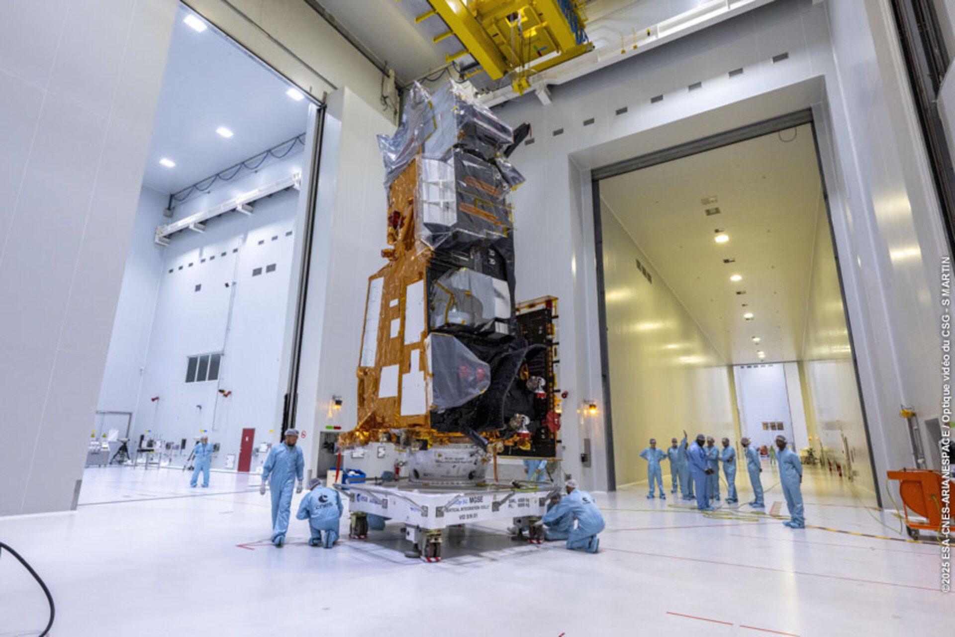 Transferring MetOp-SG-A1 and Sentinel-5 for fuelling