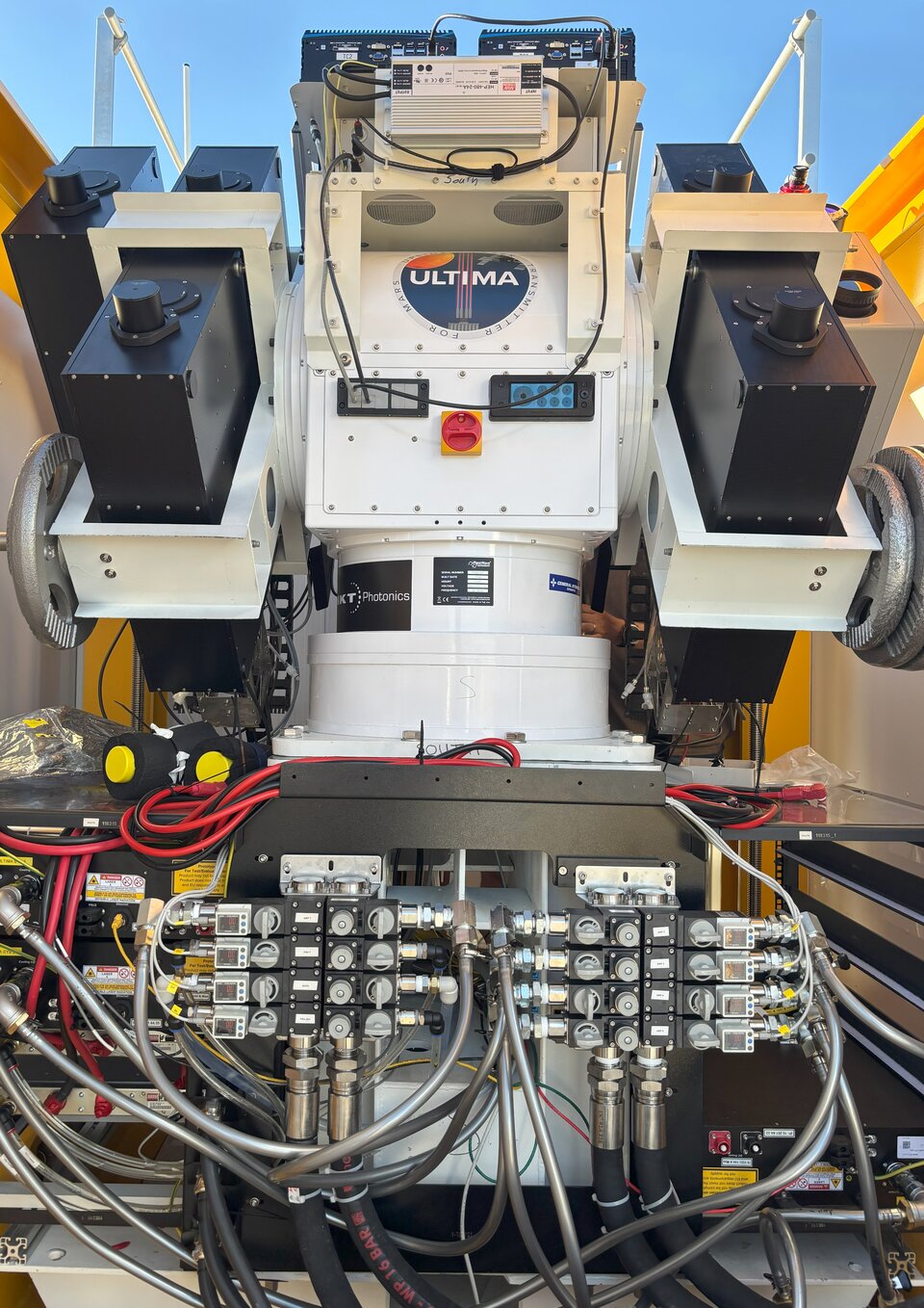 The Ground Laser Transmitter at the Kryoneri Observatory