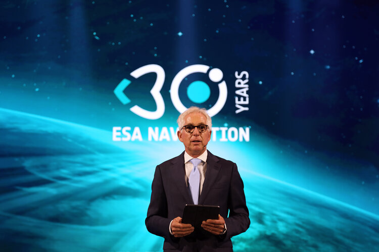 Javier Benedicto at 30 years of European satellite navigation