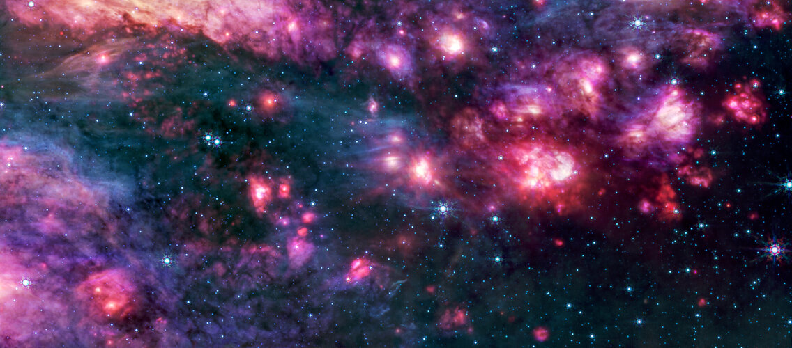 Sagittarius B2 (MIRI image)