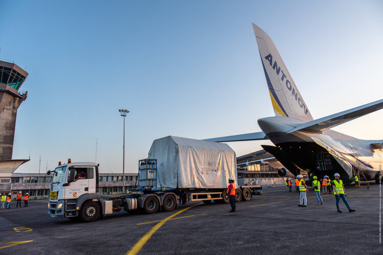 Sentinel-1D on its way to launch site