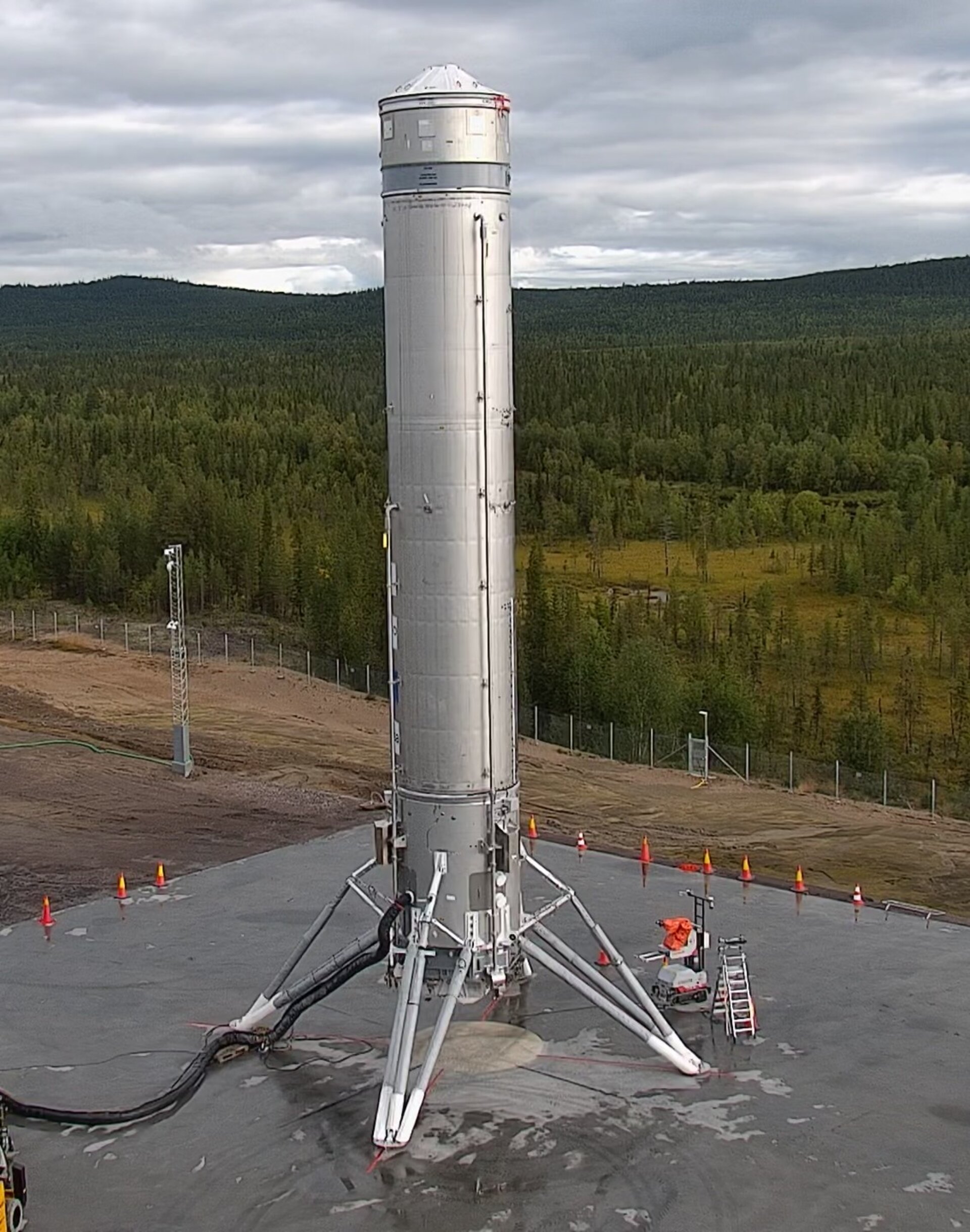 Themis T1H on the launch pad