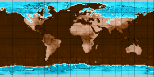 ATLID surface depolarisation for November 2024