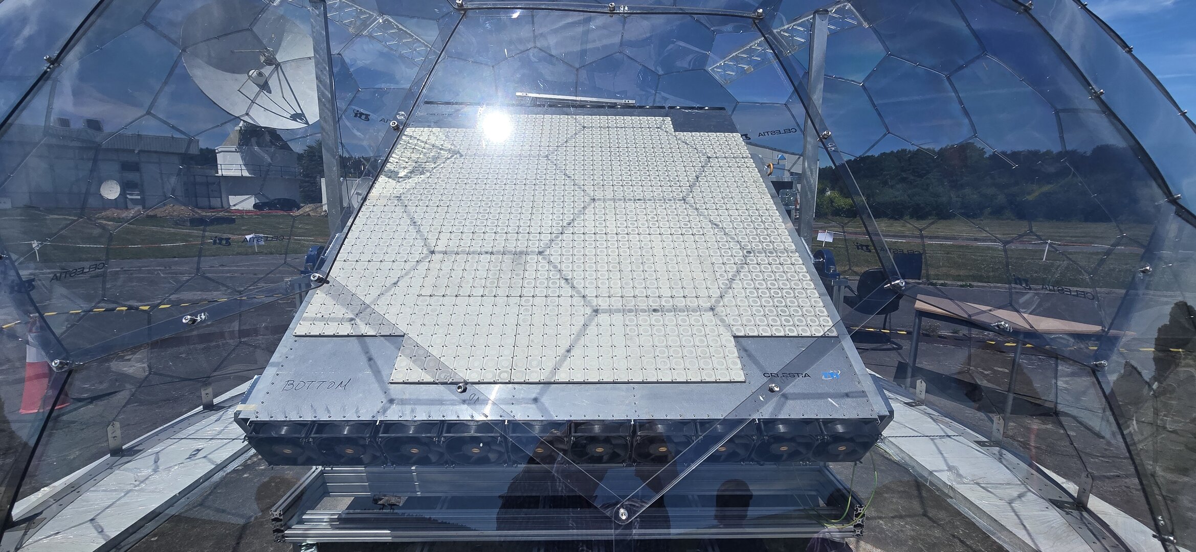 Panel of newly developed phased array antenna