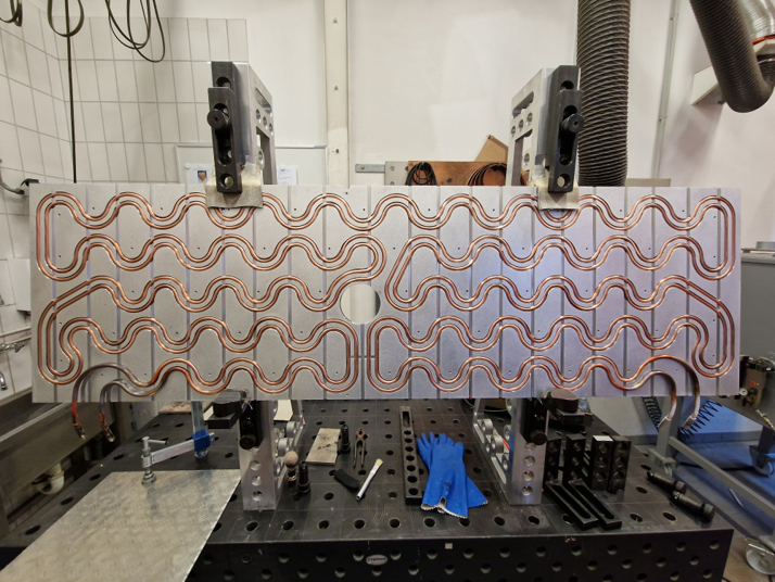 PTB’s Coldscreen: an intermediate manufacturing step