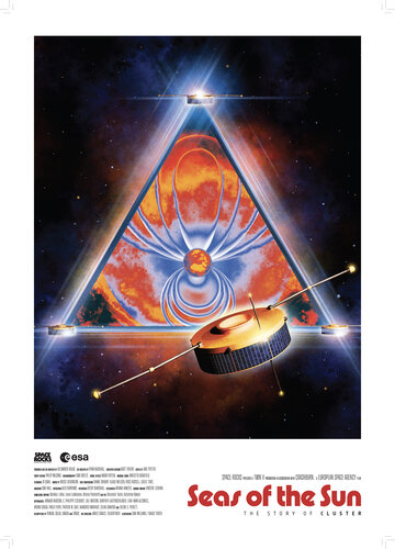 Seas of the Sun: The story of Cluster poster