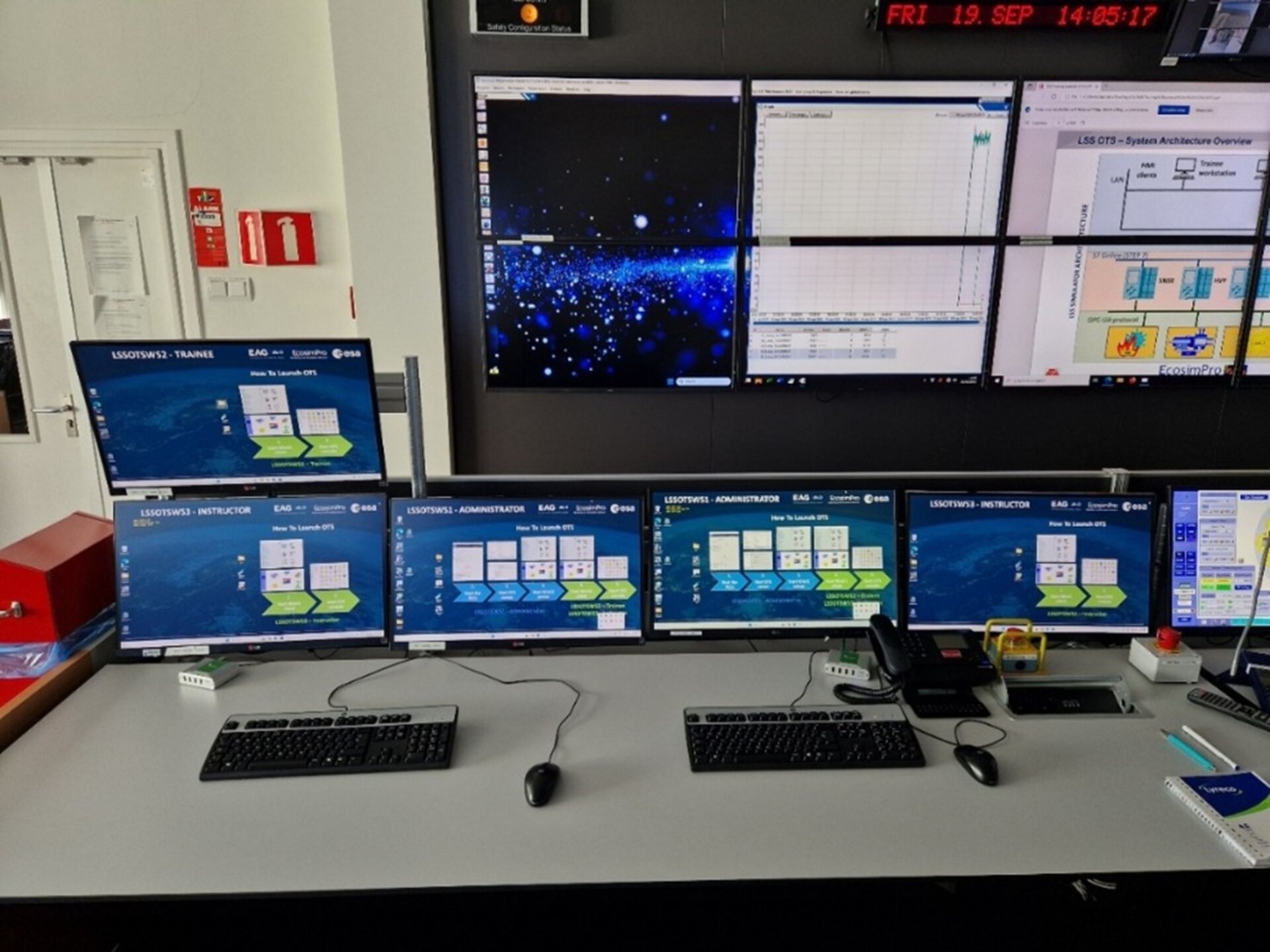 The Large Space Simulator digital twin