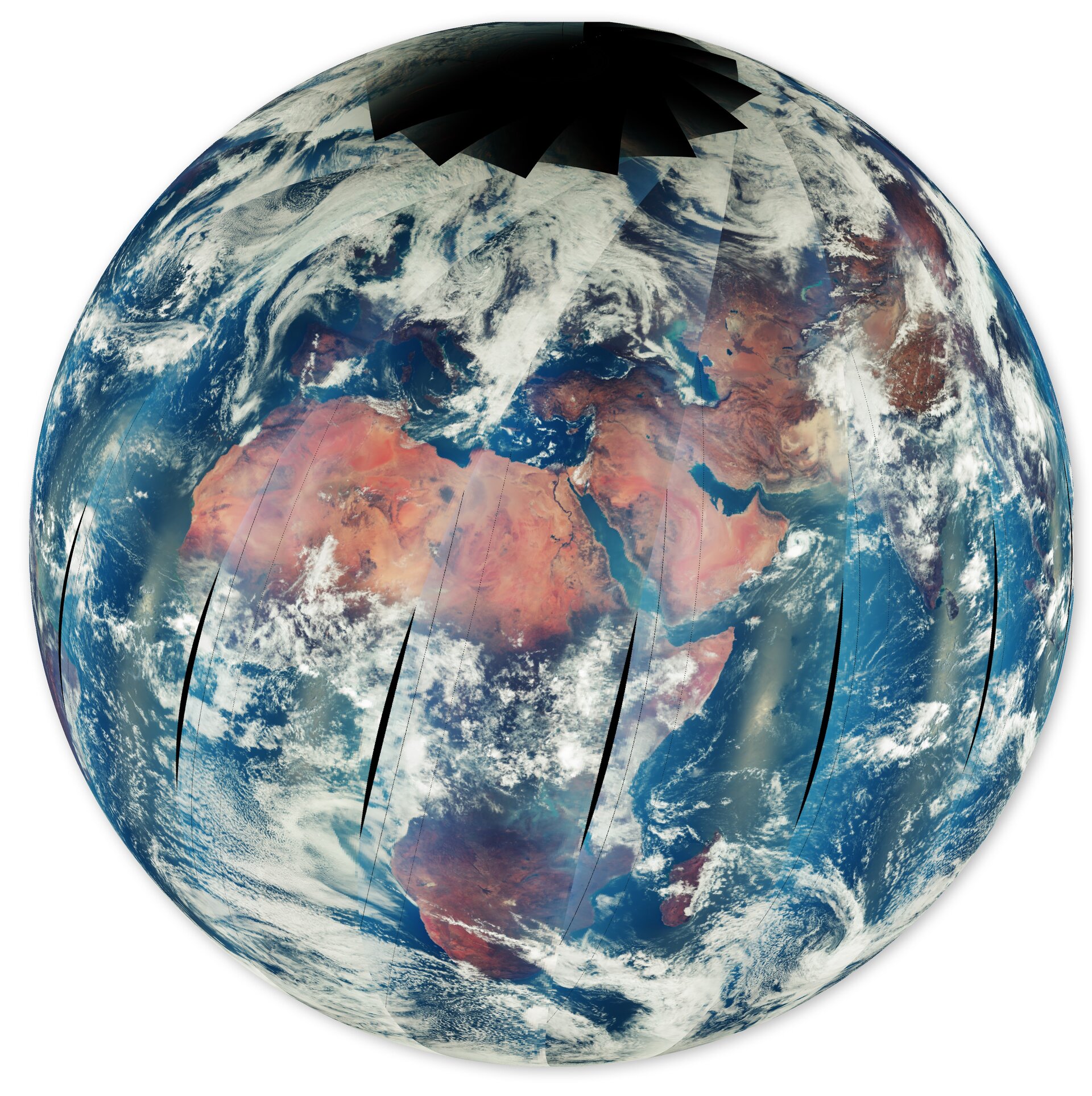 Earth radiance measured by Sentinel-5A