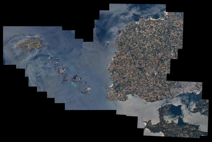 From Ushant to Brest in big