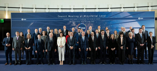 Ministers and high-level representatives gather for ESA's Ministerial Council