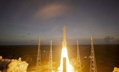 Sentinel-1D lifts off on Ariane 6 