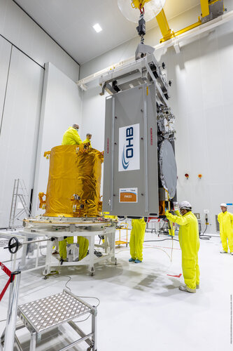 Galileo satellite integration