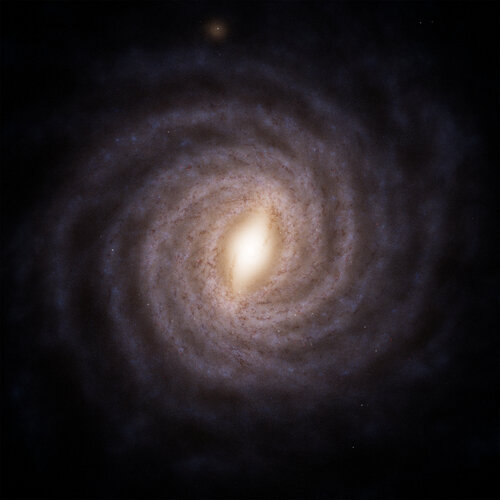 The best Milky Way map, by Gaia (artist impression)