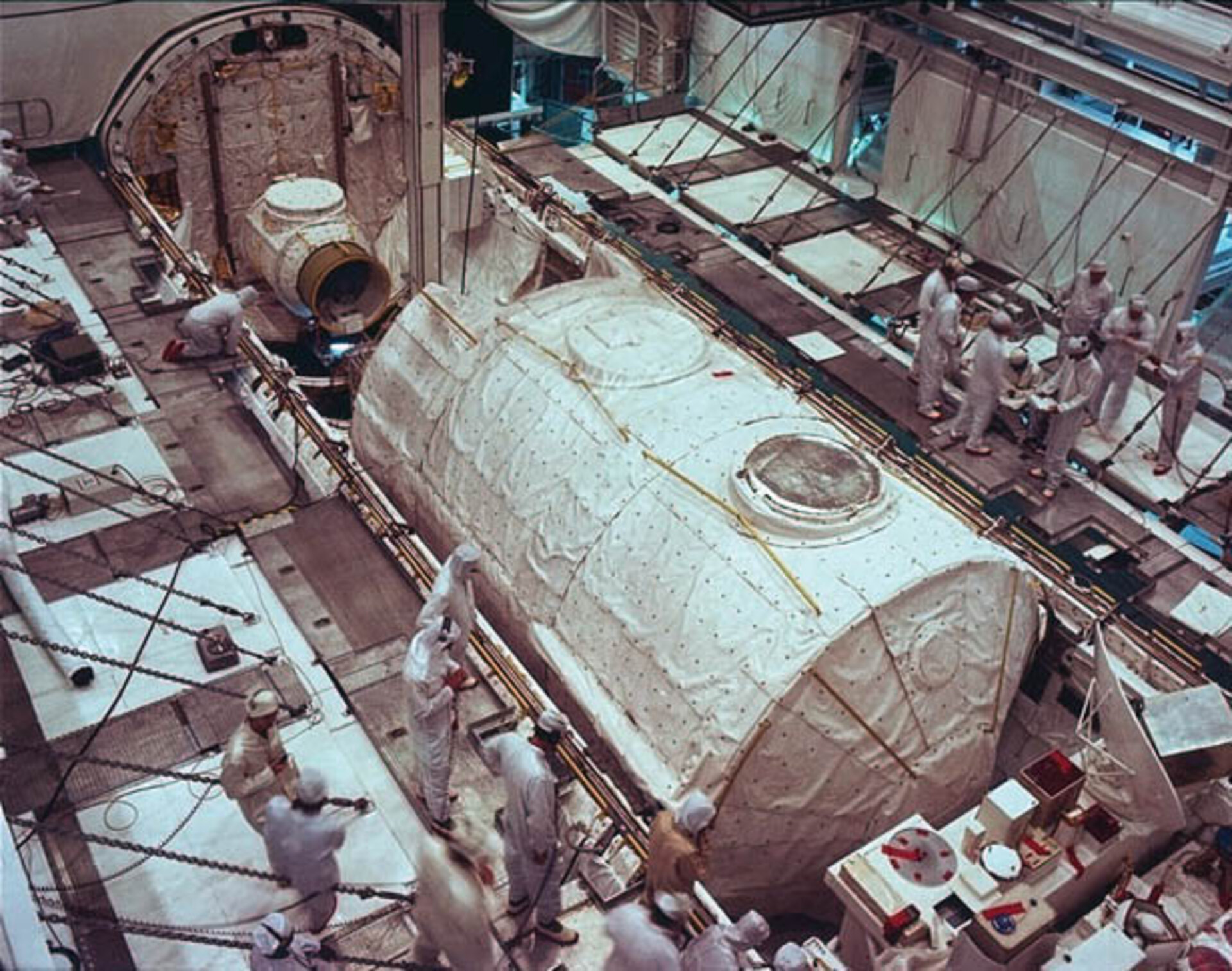 Laboratory module for NASA’s Space Shuttle; 22 launches