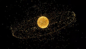 ESA's 2009 space debris video, produced by the Space Debris Office at ESA/ESOC, Darmstadt, Germany