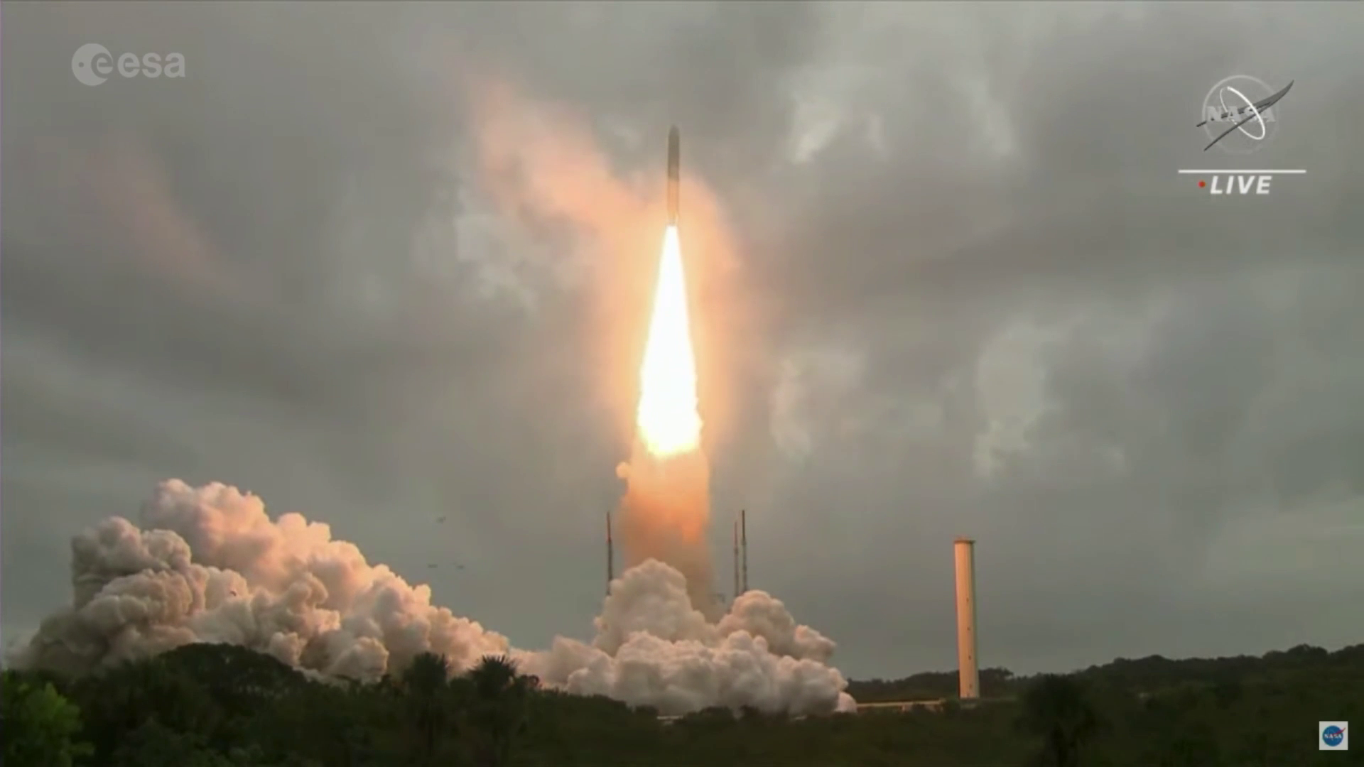 Tayangan ulang peluncuran: Webb di Ariane 5