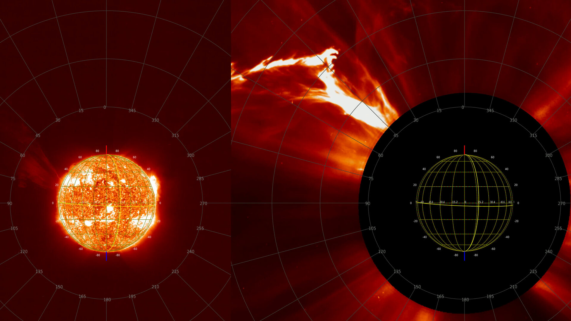 ESA - Giant solar eruption seen by Solar Orbiter